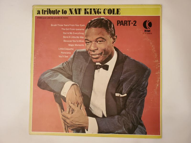 Nat King Cole A Tribute to Nat King Cole Part-2 vinyl record